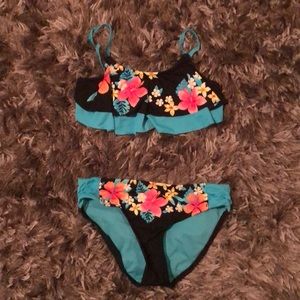 A floral bikini